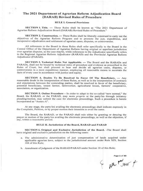 APPROVING THE REVISED RULES OF PROCEDURE .